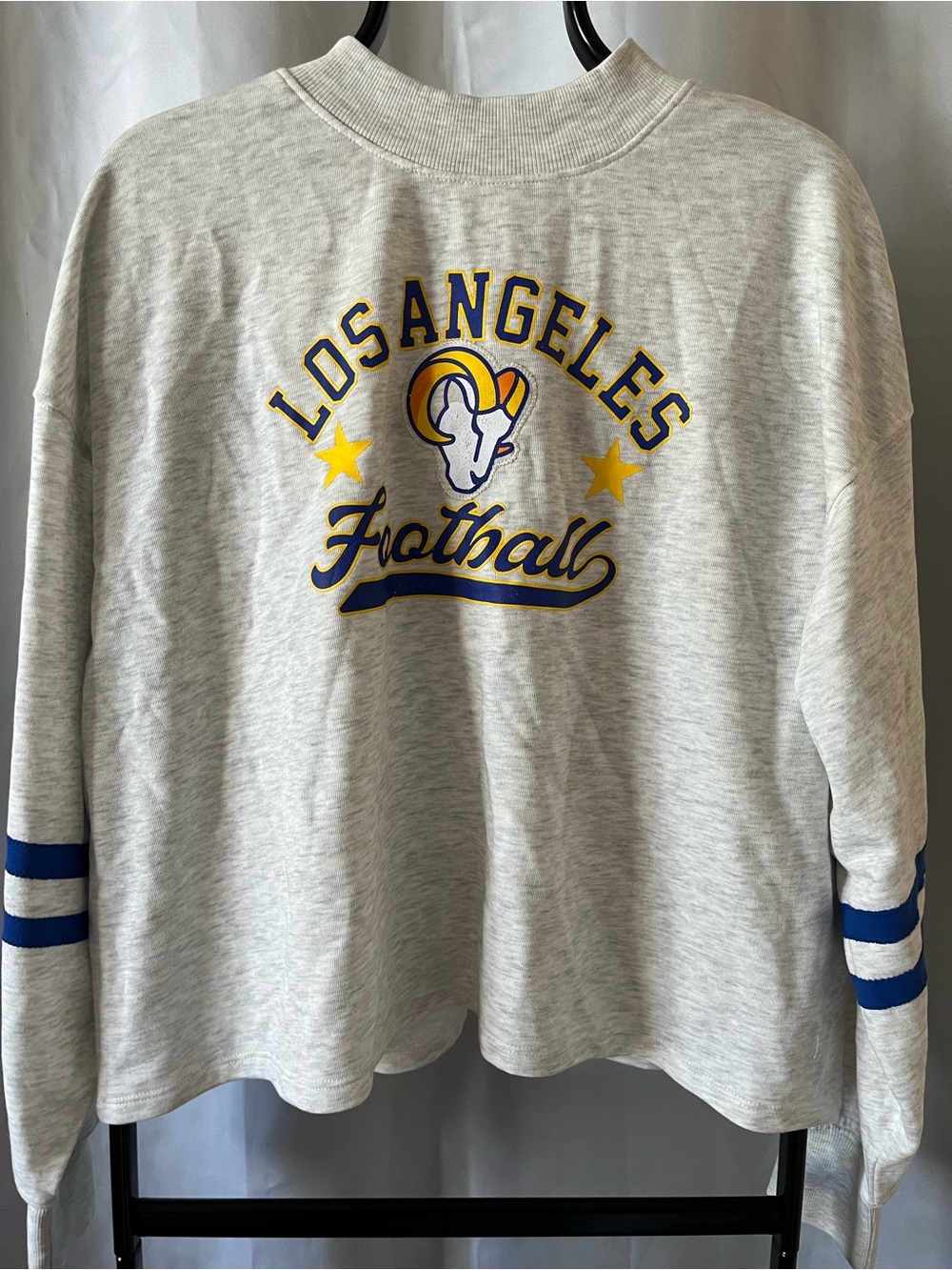 NFL Team Apparel Women's Los Angeles Rams Sweatshirt